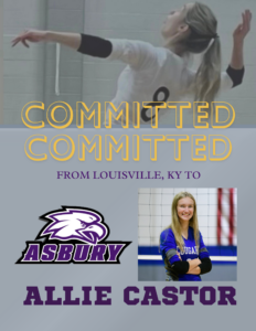 Read more about the article CEC Celebrates:  Allie Castor Awarded Scholarship to Play Volleyball at Asbury University